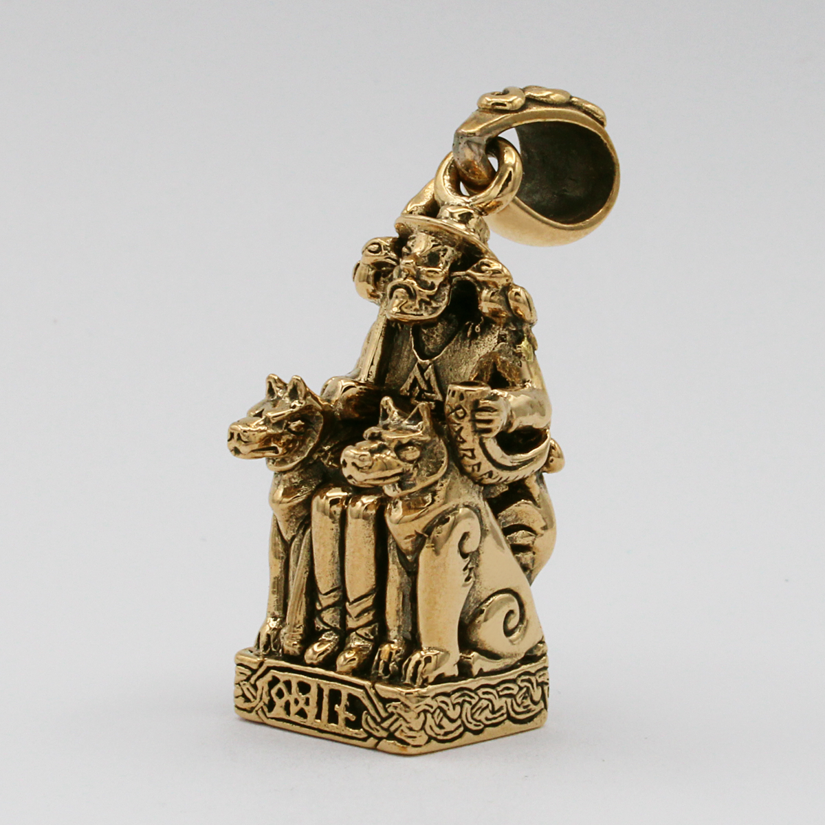 Bronze Odin the All Father Pendant