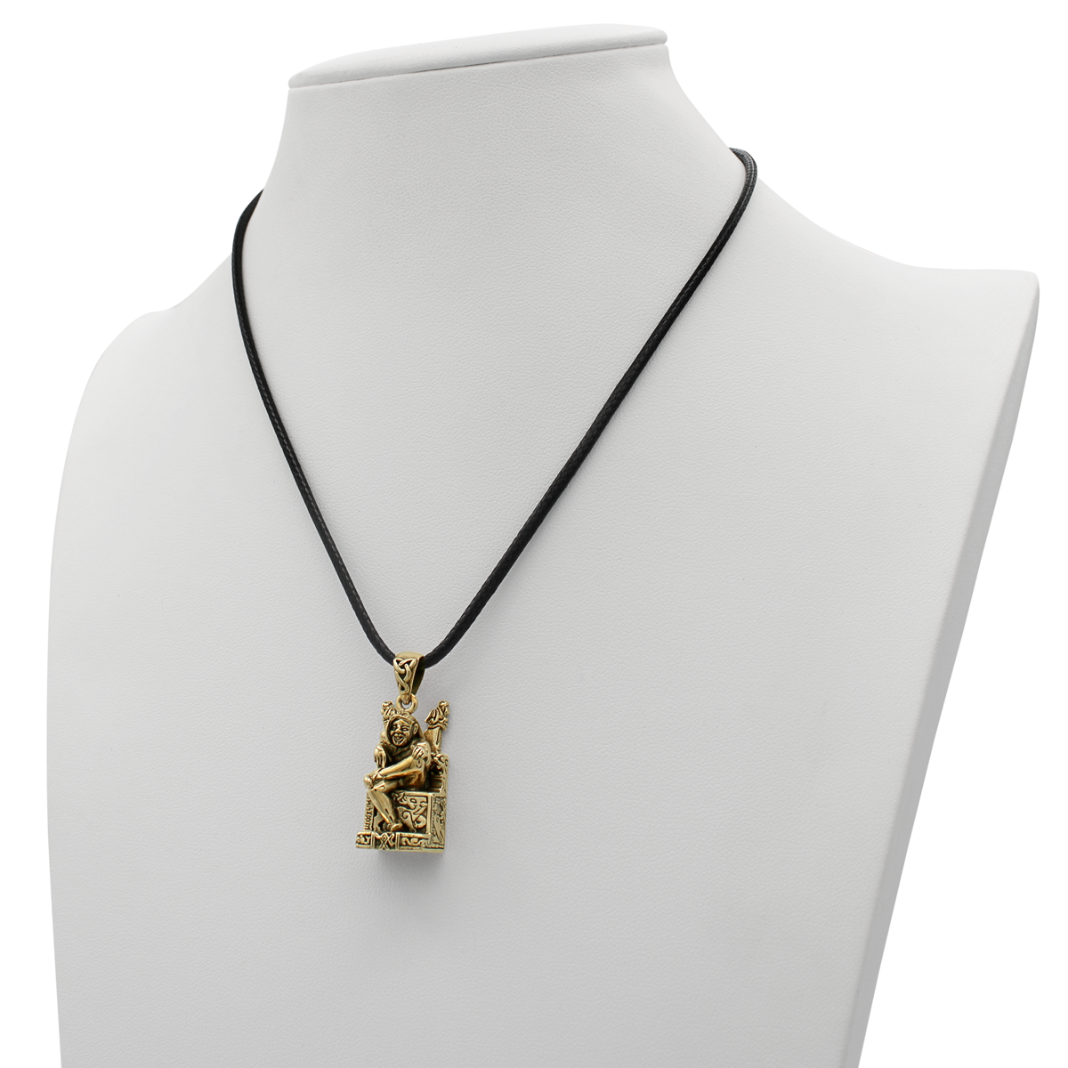 Bronze Norse Loki Trickster Pendant