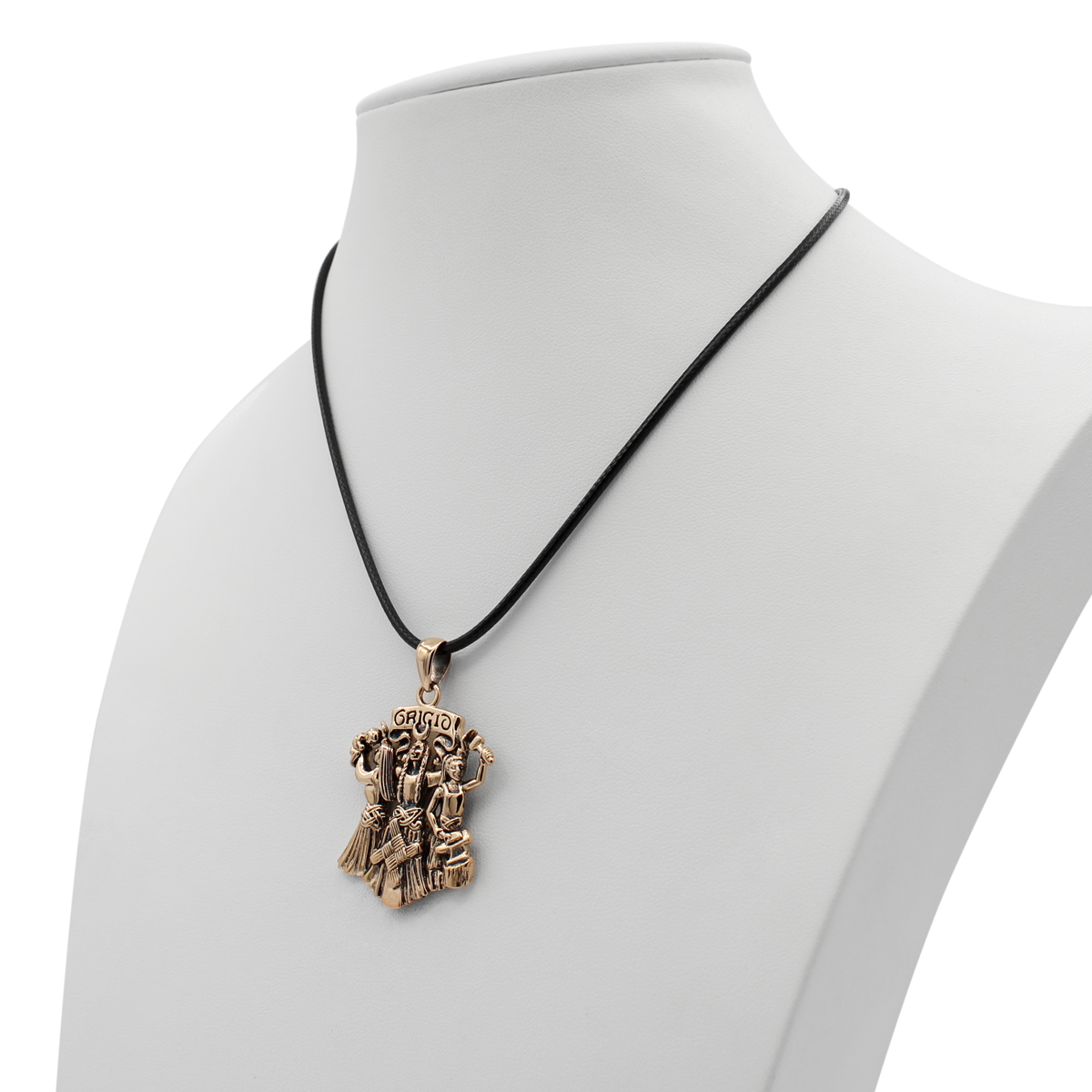 Bronze Brigid Pendant