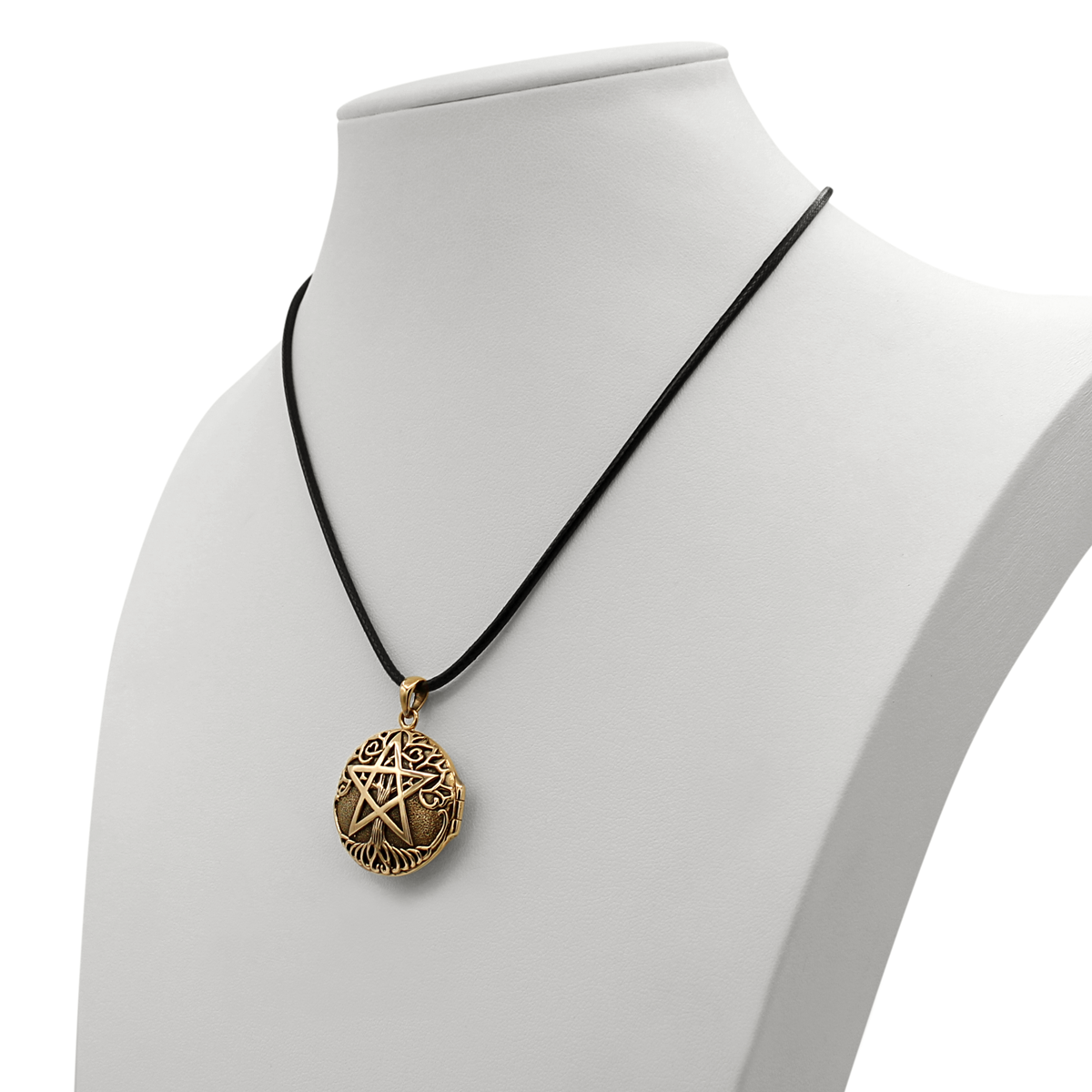 Bronze Witchcraft Spell Locket Pagan Witchcraft Jewelry Wiccan Gift Magick Jewelry Petition Magic Ritual Tool