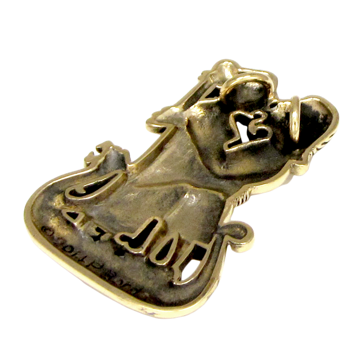 The Viking Kiss | Norse Pagan Jewelry | Bronze Runic Pendant