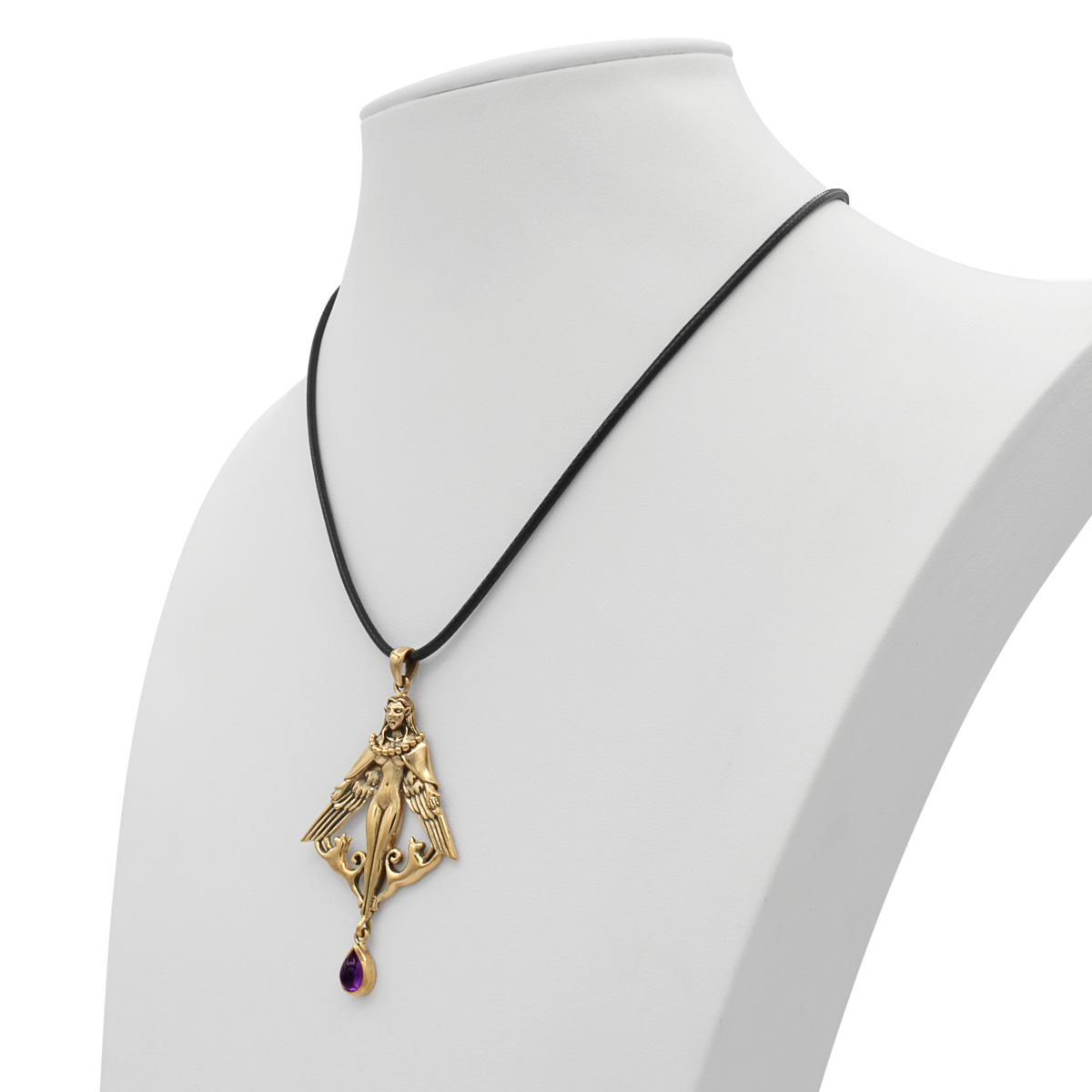 Freya Norse Goddess | Necklace Pendant | Bronze Pagan Jewelry