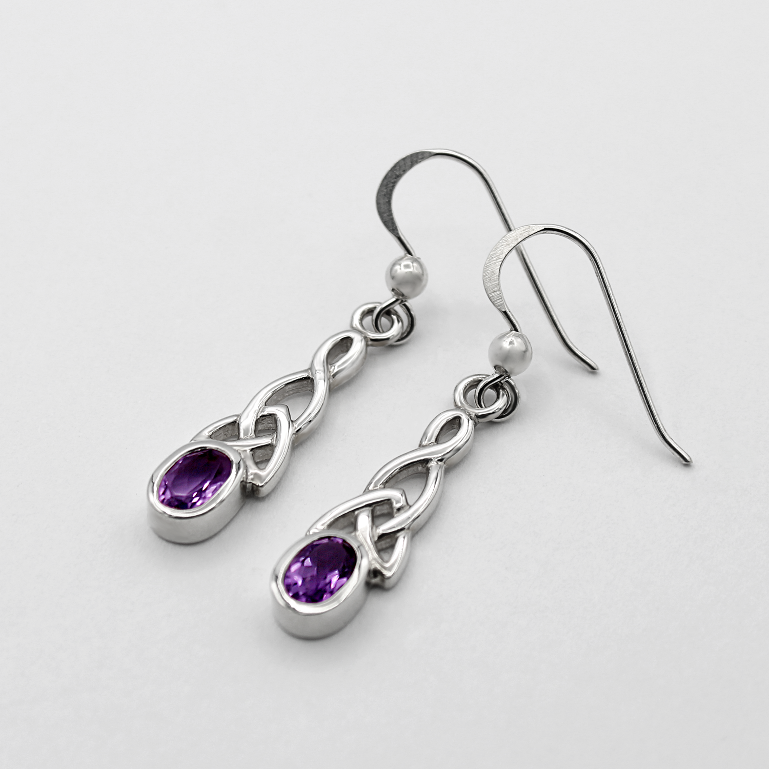 Triquetra Hook Earrings