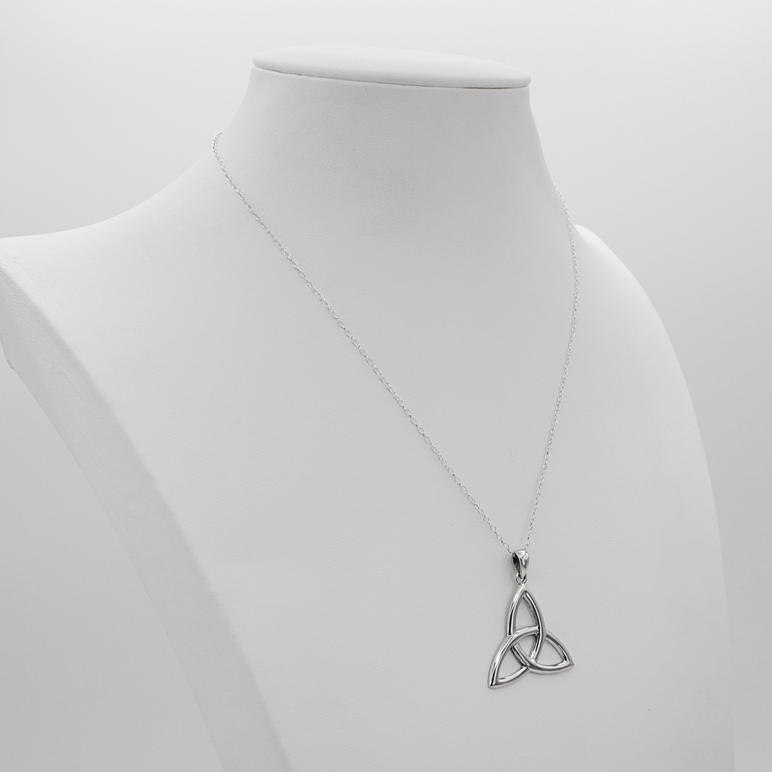 Triquetra Pendant Witch Jewelry Spiritual Pagan Necklace Esoteric Celtic Symbol Wicca Charm