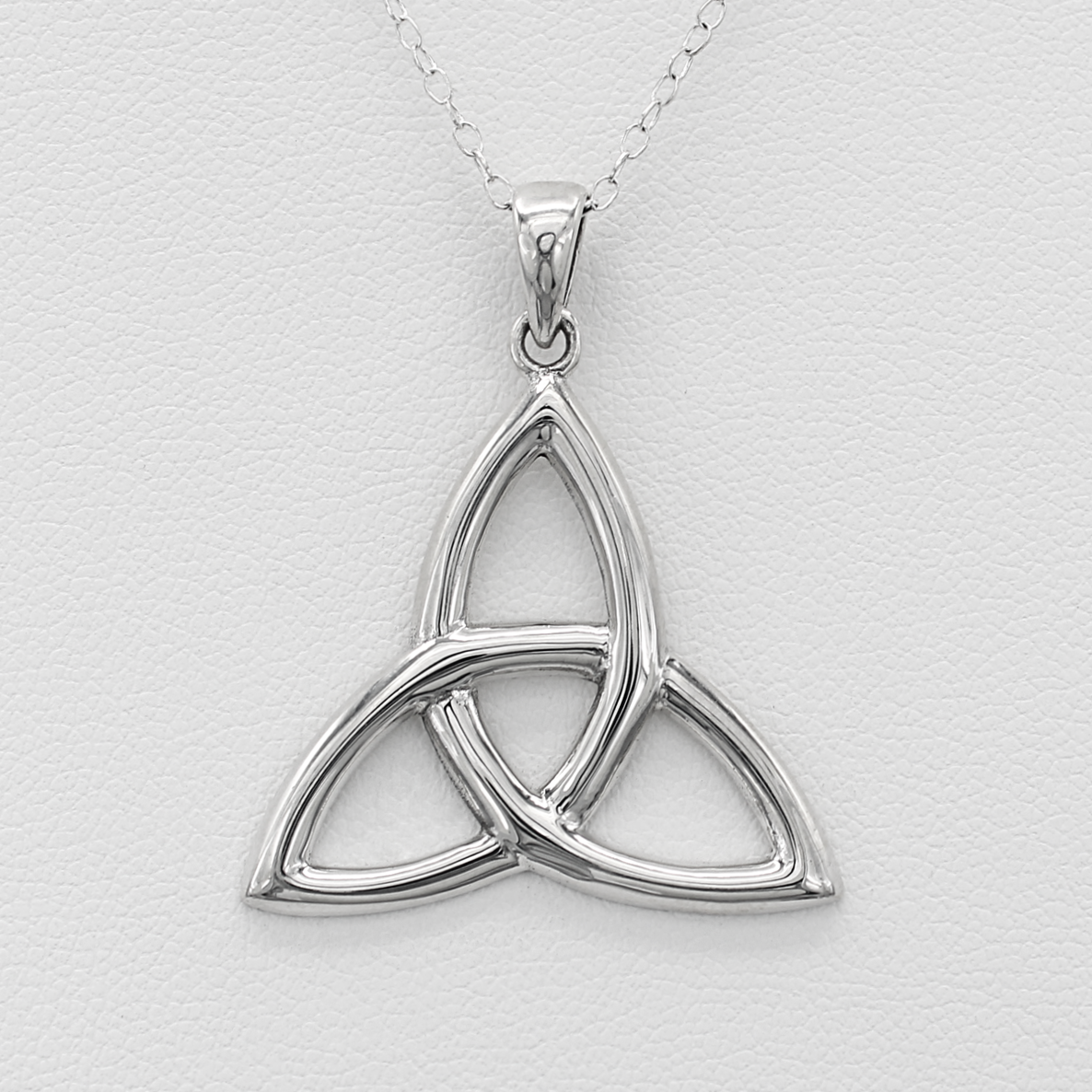 Triquetra Pendant Witch Jewelry Spiritual Pagan Necklace Esoteric Celtic Symbol Wicca Charm