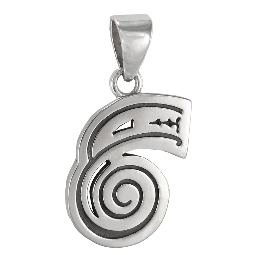Sterling Silver Dai Ko Myo Symbol Reiki Pendant