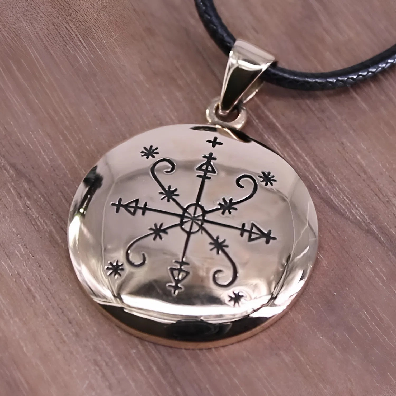 Met Kalfou Voodoo Veve Pendant Necklace Jewelry