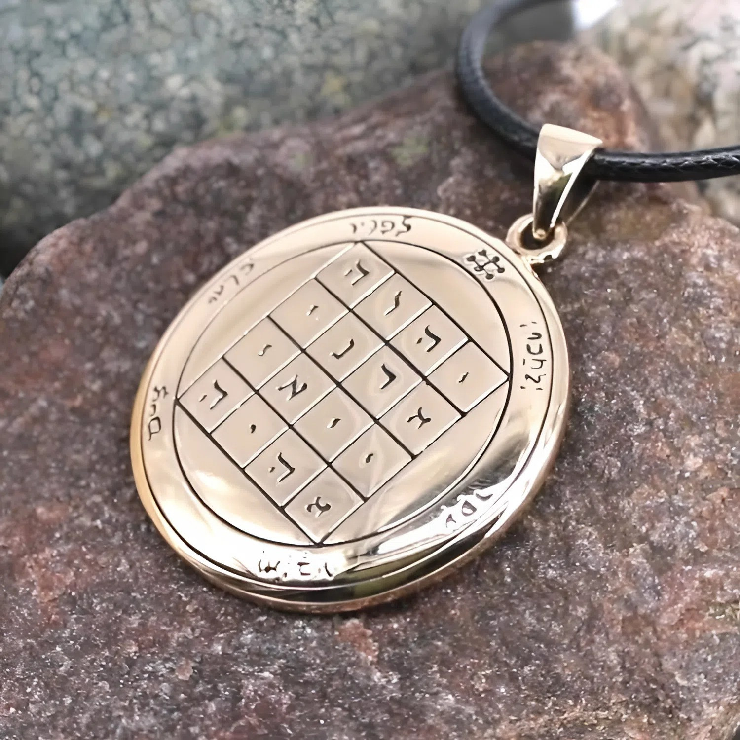 Key of Solomon Talisman for Power | 1st Pentacle of Saturn