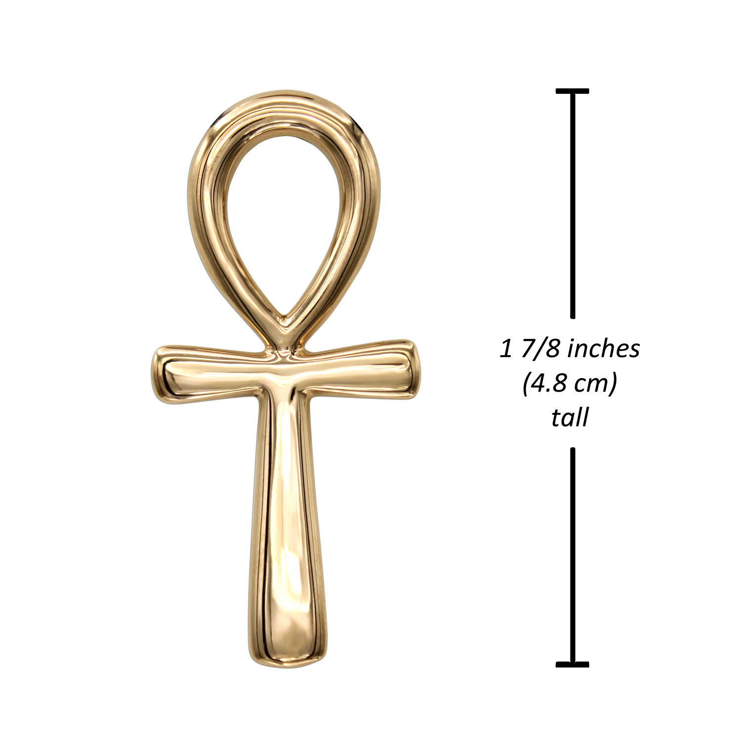 Beautiful Bronze Egyptian Ankh Pendant Symbol of Eternal Life