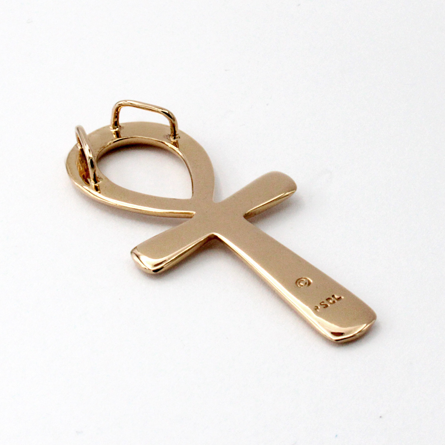 Beautiful Bronze Egyptian Ankh Pendant Symbol of Eternal Life