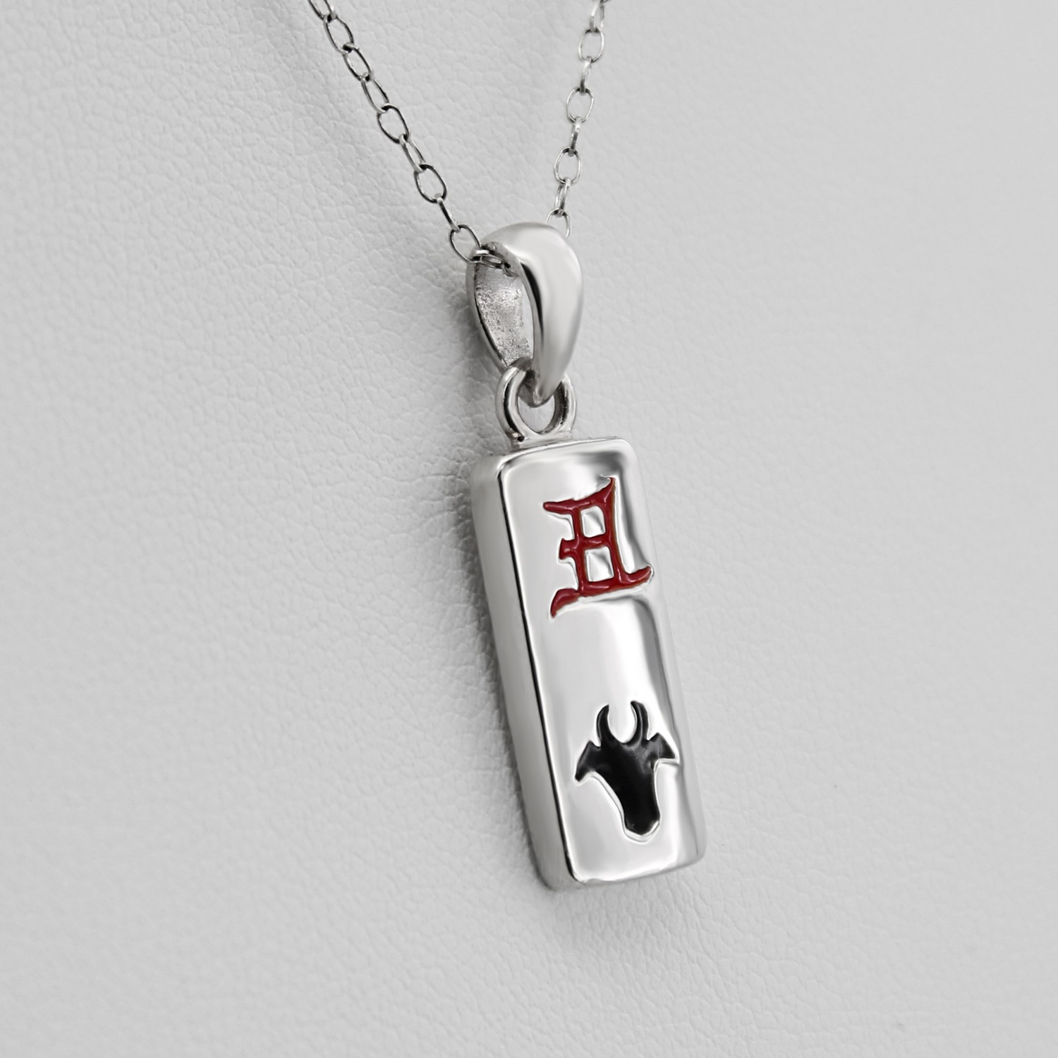 Sterling Silver Chinese Zodiac Ox Sign Charm Pendant Jewelry