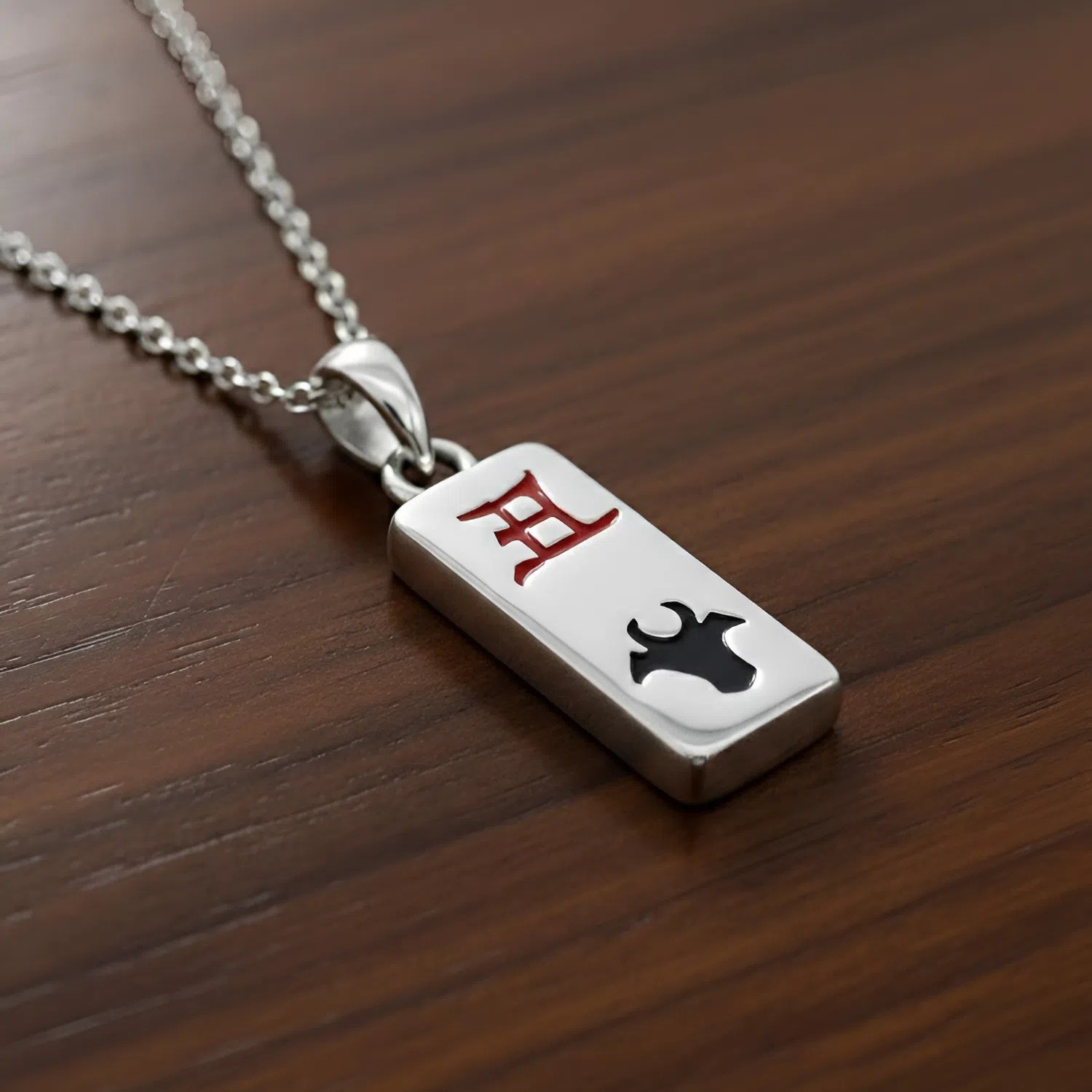 Sterling Silver Chinese Zodiac Ox Sign Charm Pendant Jewelry