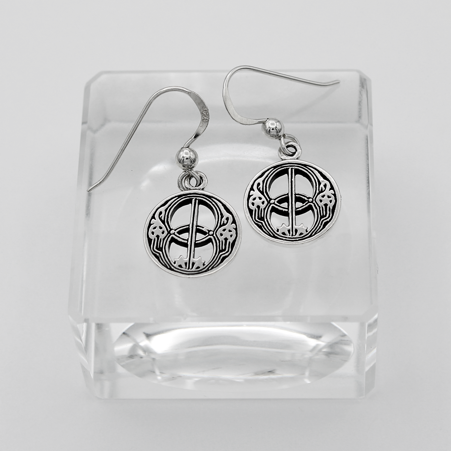 Chalice Well Earrings | Celtic Pagan Jewelry | Enchanting Goddess Adornments | Handcrafted Gifts  | Vamp Romantic aesthetic