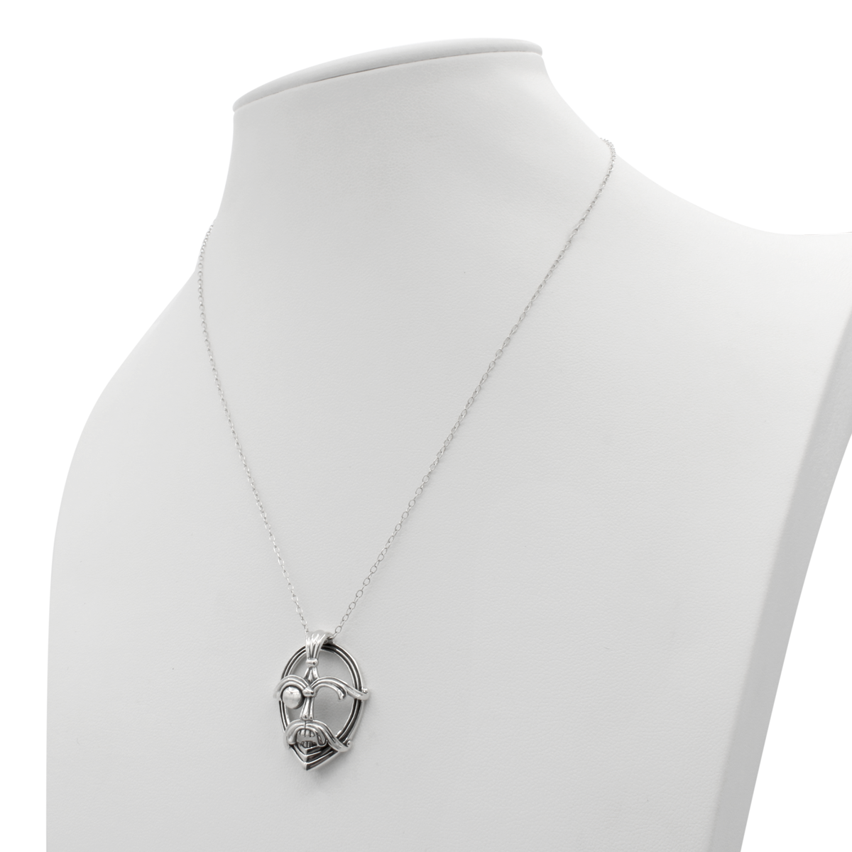 Odin Norse Pagan God Jewelry .925 Sterling Silver Necklace