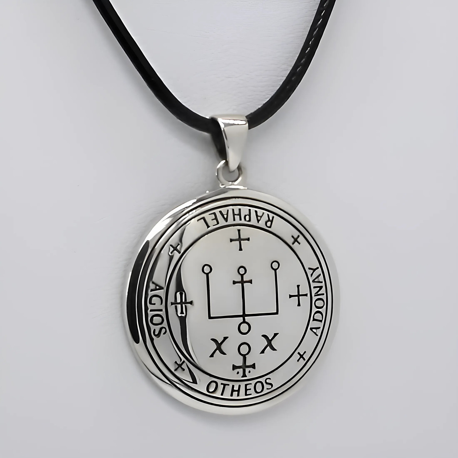 Sterling Silver Sigil of Archangel Raphael Talisman