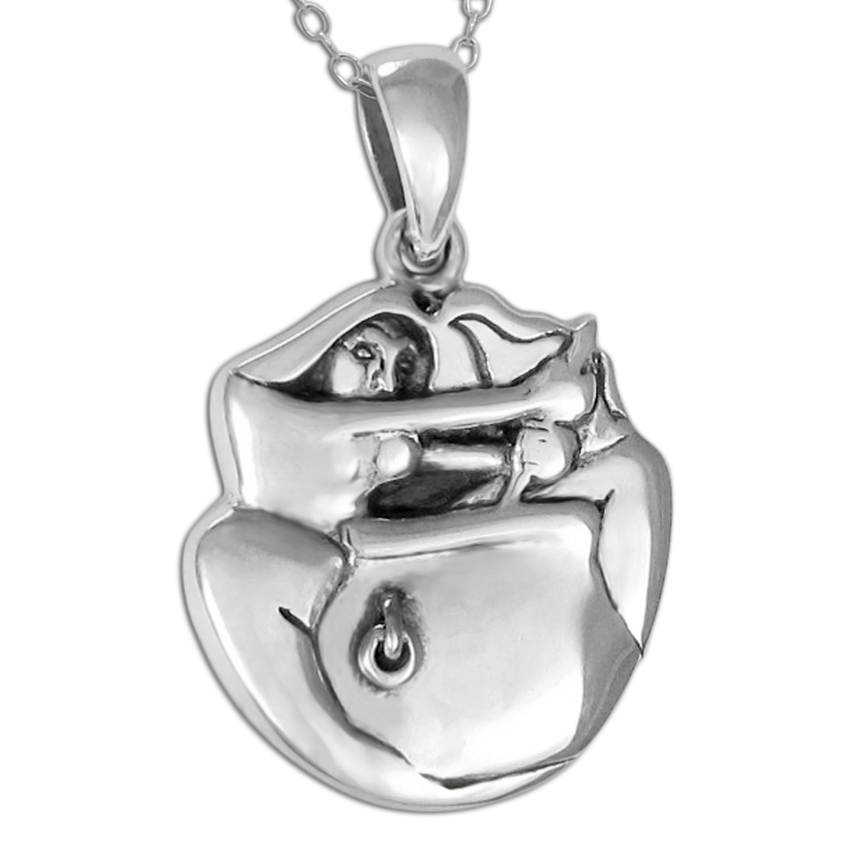 Cerridwen Celtic Pagan Pendant Necklace | Sterling Silver Witch Jewelry