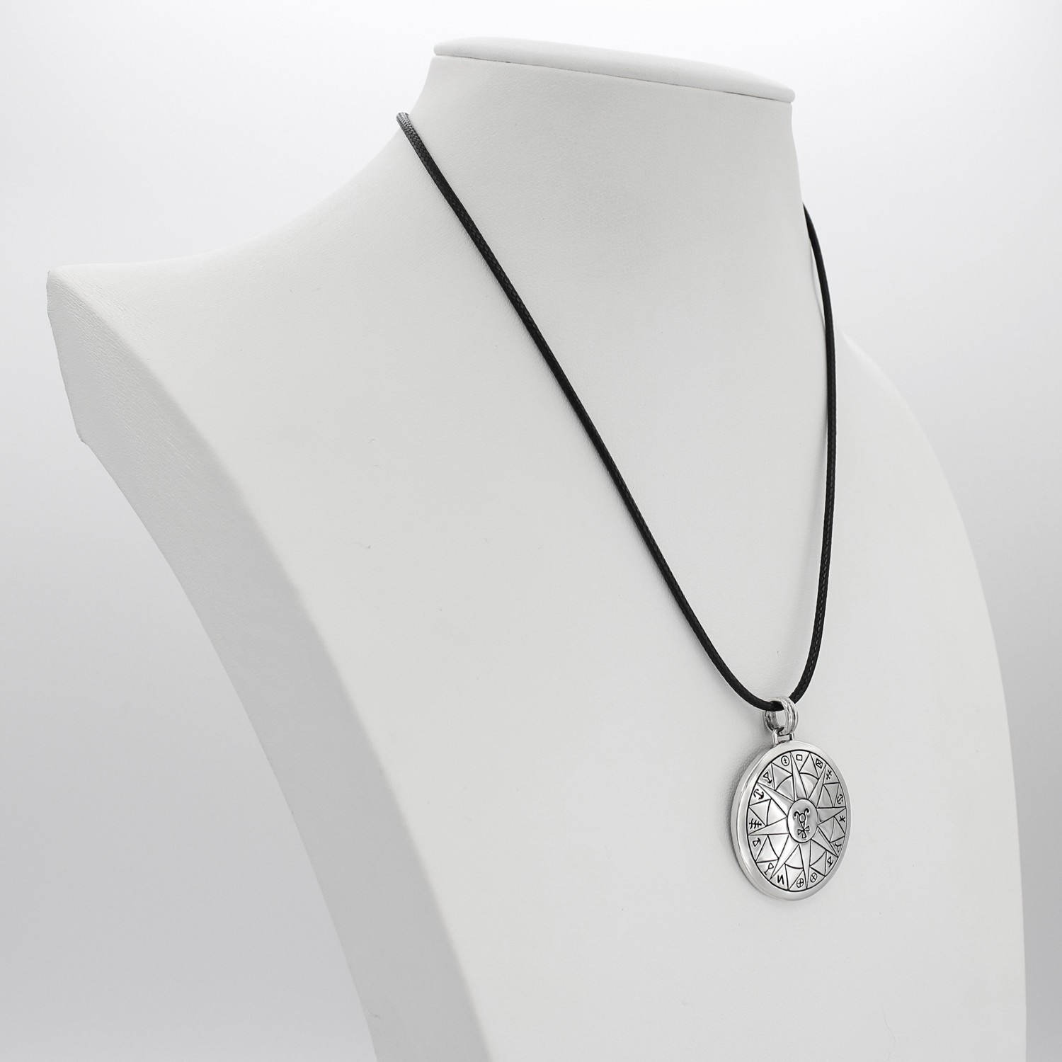 Safe Travel Talisman Pendant in 925 Sterling Silver Protection Amulet