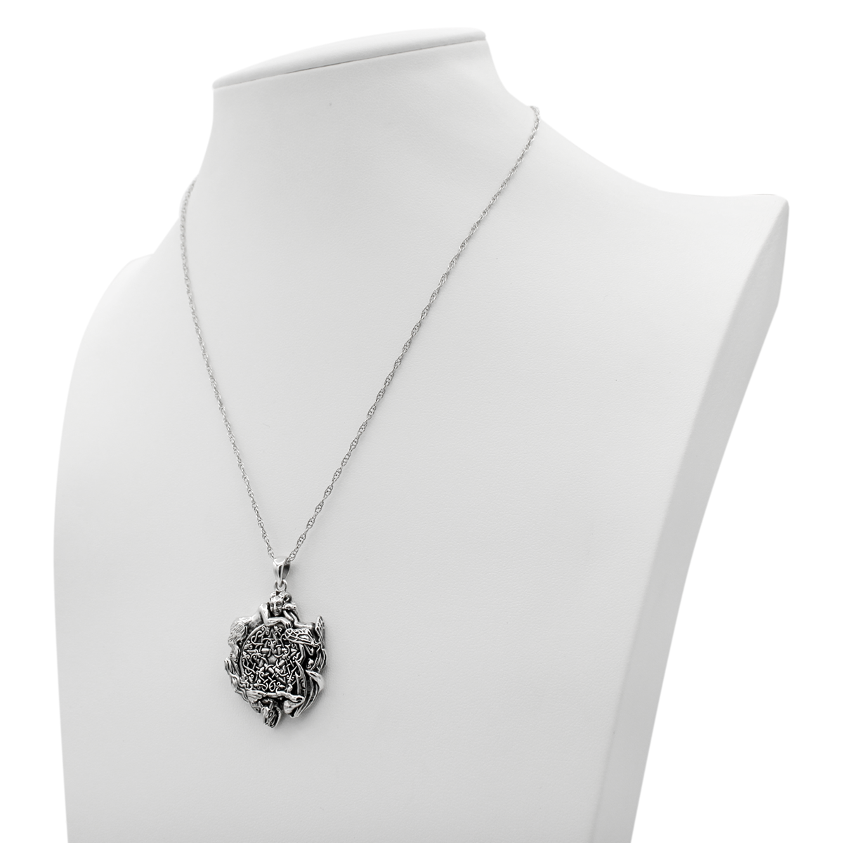 Wiccan Store & Pagan Jewelry : Witchy Fairy Pentacle | Wiccan Necklace | Pagan Pendant | Sterling Silver Witchcraft Jewelry
