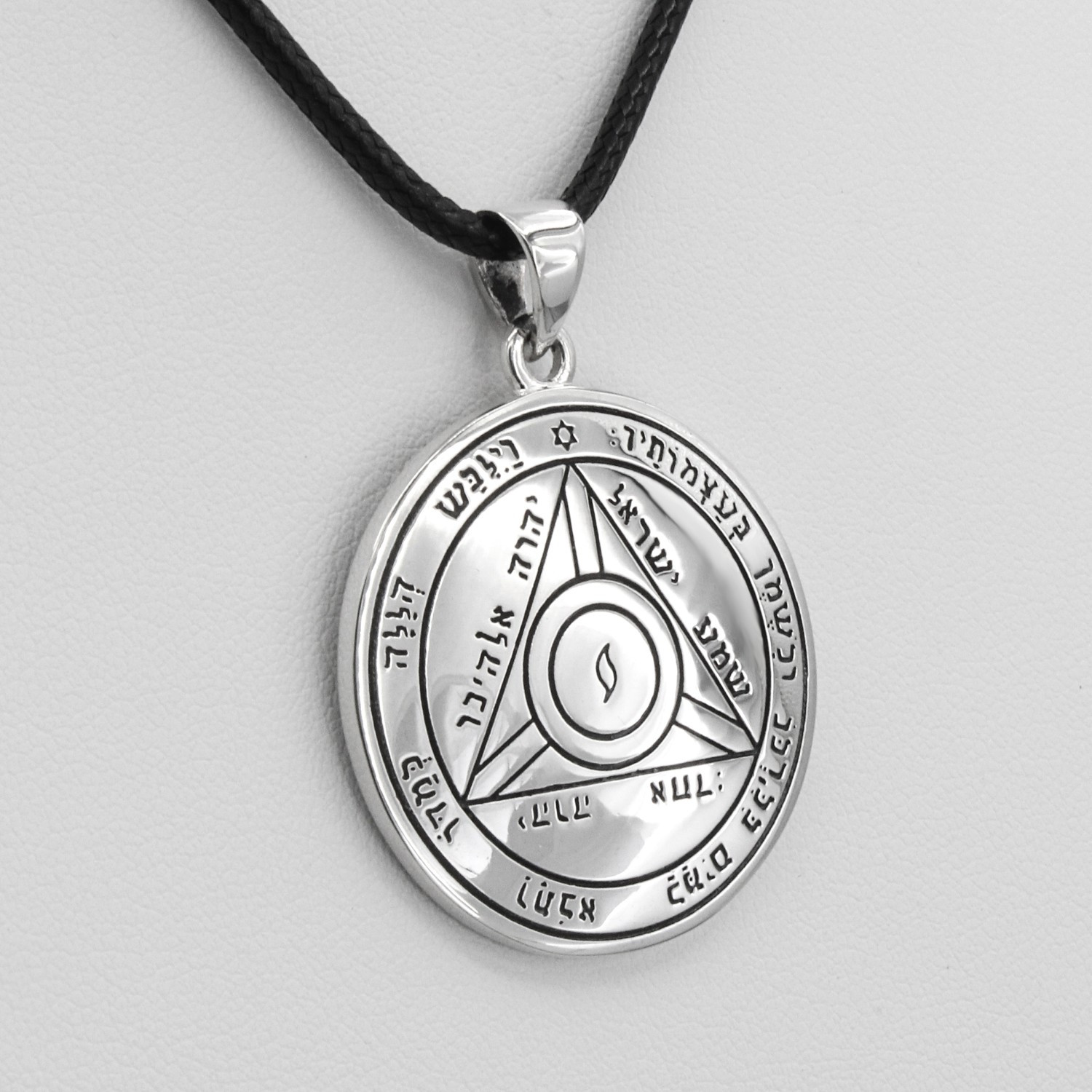 Key of Solomon Talisman for Defense | 4th Pentacle of Saturn