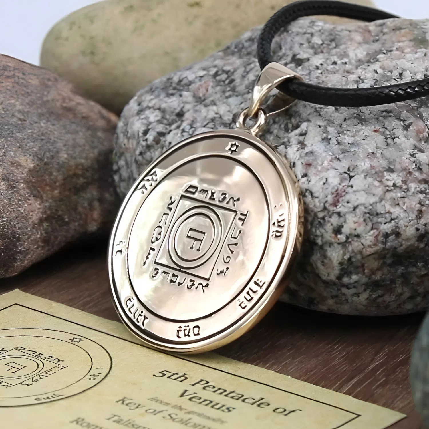 Key of Solomon Talisman | 5th Pentacle of Venus | Seal of Solomon 