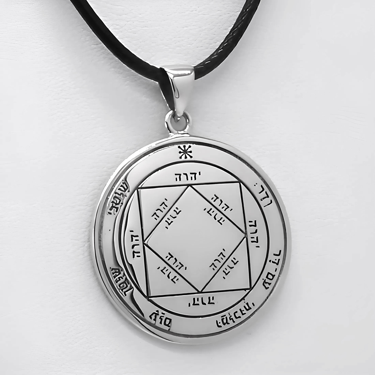 Shop Key of Solomon Talismans, Seal of Solomon Necklaces, Solomon's Seal Pendant, Pentacle of Solomon Jewelry, King Solomon's Sigils and Planetary Amulets. Buy Solomonic Seals, Occult, Esoteric, & Magical Symbolism at our Metaphysical Store: Wiccan, Witchcraft & Witch Shop & Supplies! For Sale Now; The Sterling Silver 3rd Pentacle of the Sun, Magickal Jewelry & Talisman necklace for for Victory, buy now!