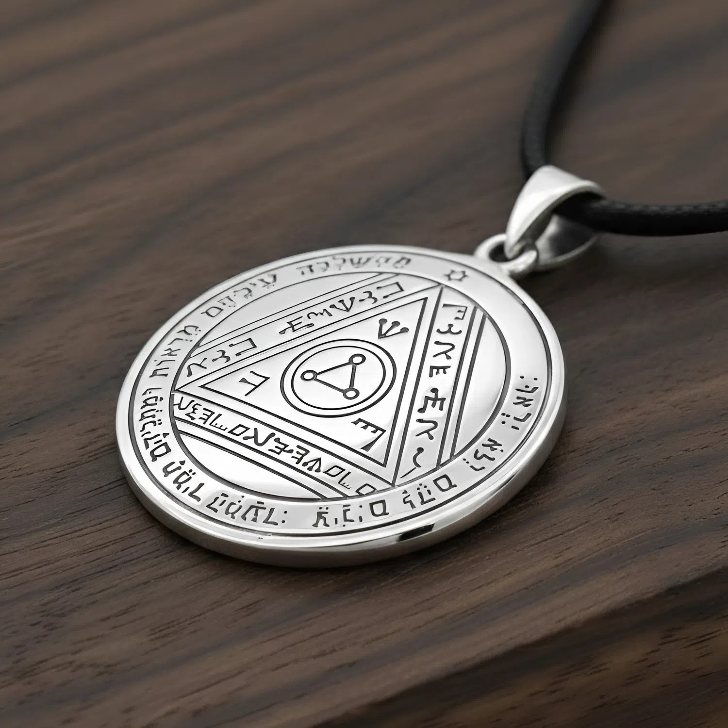 6th Pentacle of the Sun Pendant Talisman for Subterfuge Necklace