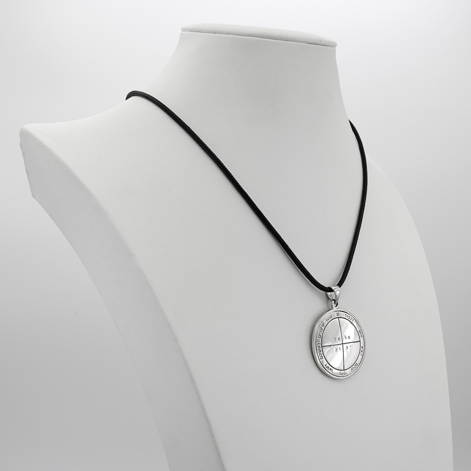 Sterling Silver Fifth Pentacle of Mercury Pendant Necklace