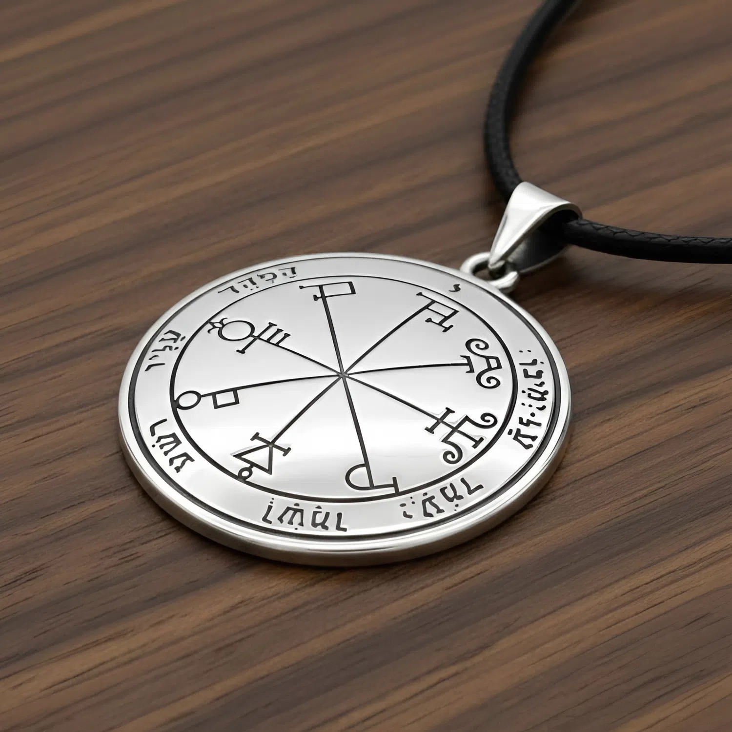 Seal of Solomon Talisman for Defense | 6th Pentacle of Saturn