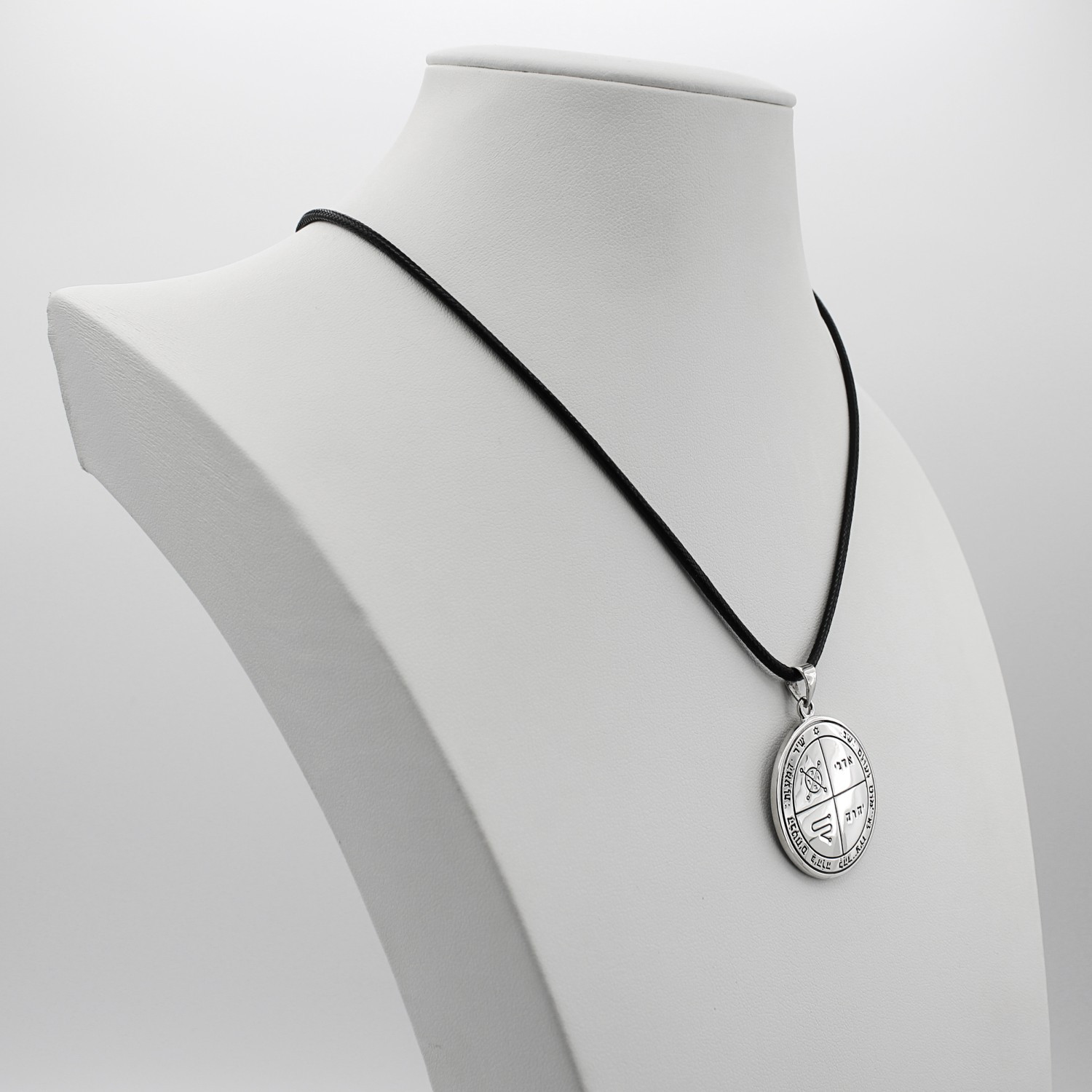 Third Pentacle of Jupiter Talisman Necklace Crafted in Fine Sterling Silver