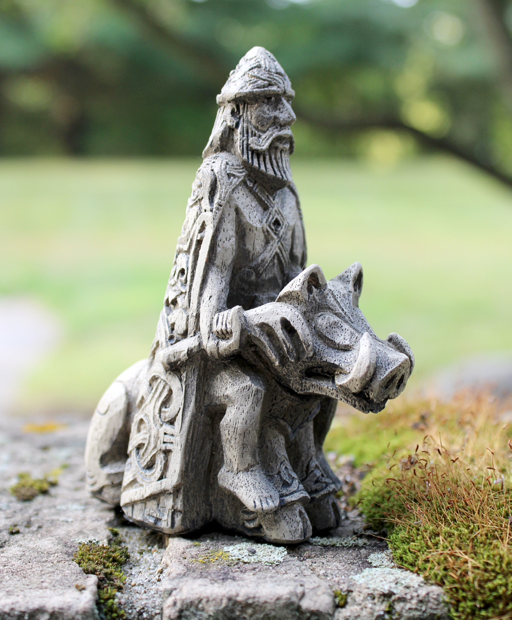 Freyr God of Harvest Figurine
