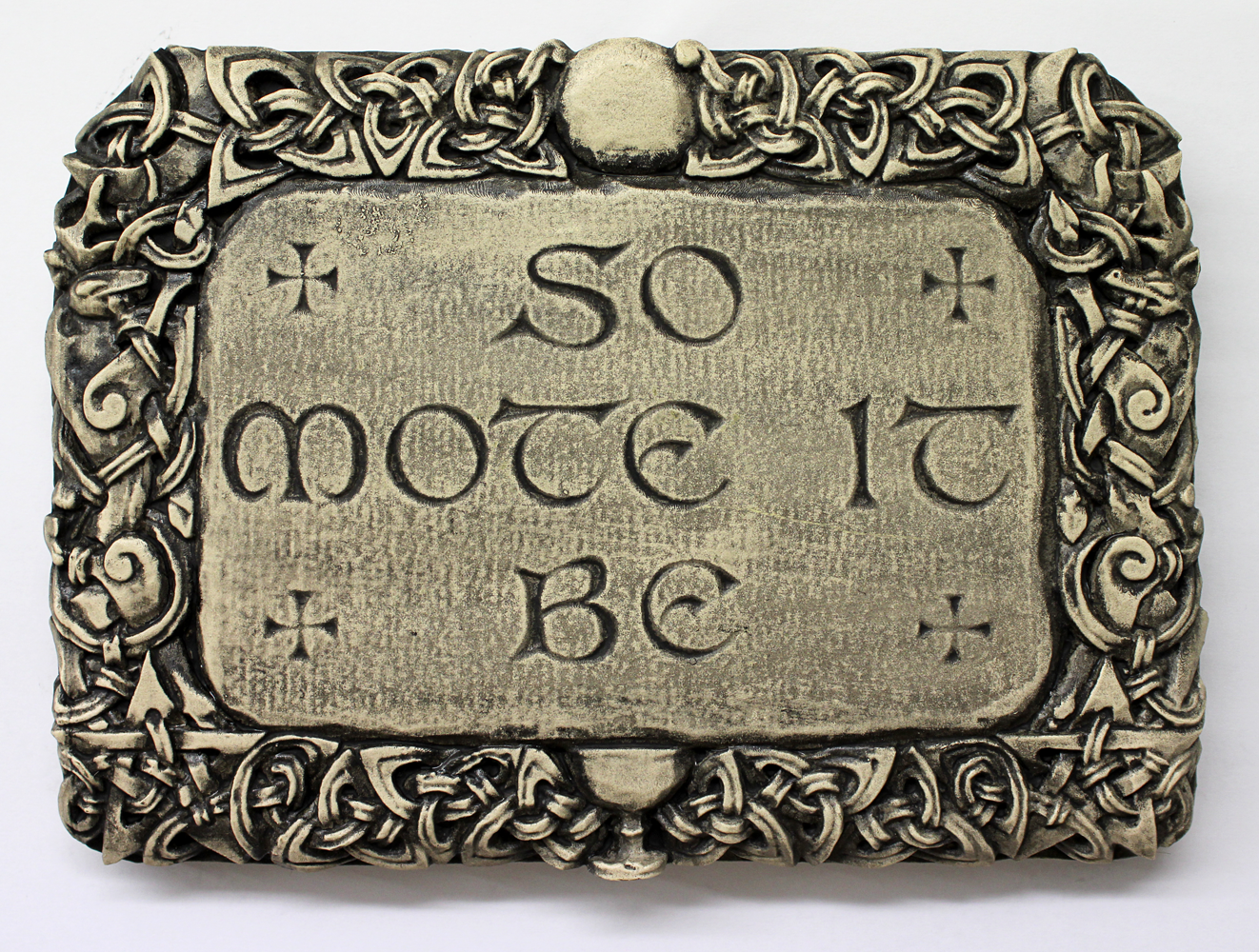 So Mote It Be Witchcraft & Spell Plaque | Witch Wall Decor | Samhain Ritual Decoration | Witchy Gifts