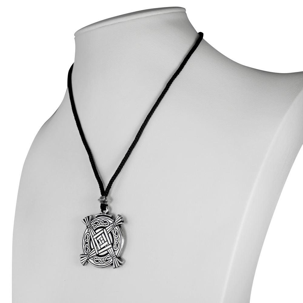 Wiccan Jewelry Brigid's Cross Pagan Necklace