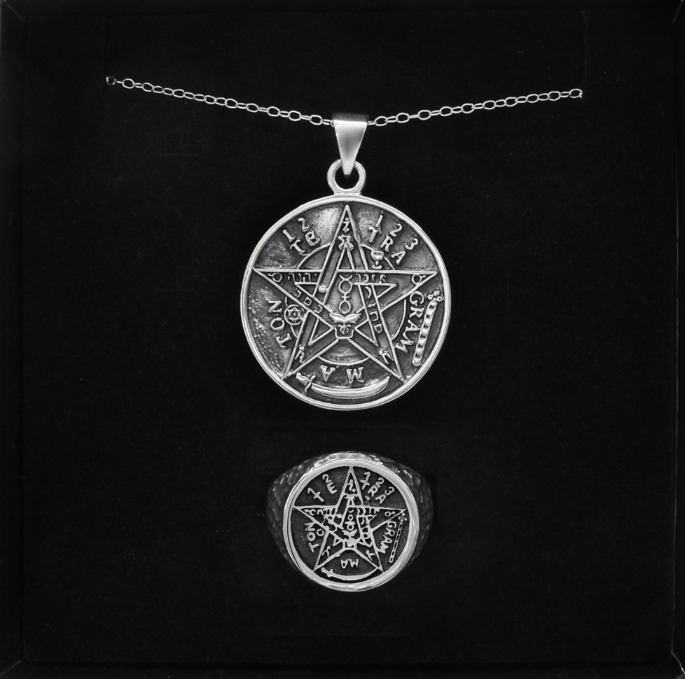 Yule Jewelry Gift Set | Samhain, witchcraft & Ritual Spell Accessories | Wicca Gifts & Ideas | esoteric and occult jewelry