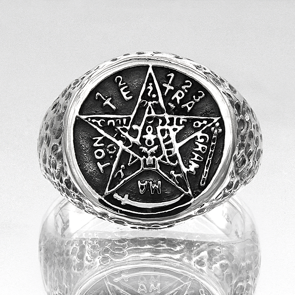 Witchcraft Jewelry Gift Set | Samhain & Ritual Spell accessories | Witch ring and necklace set. esoteric and occult jewelry.