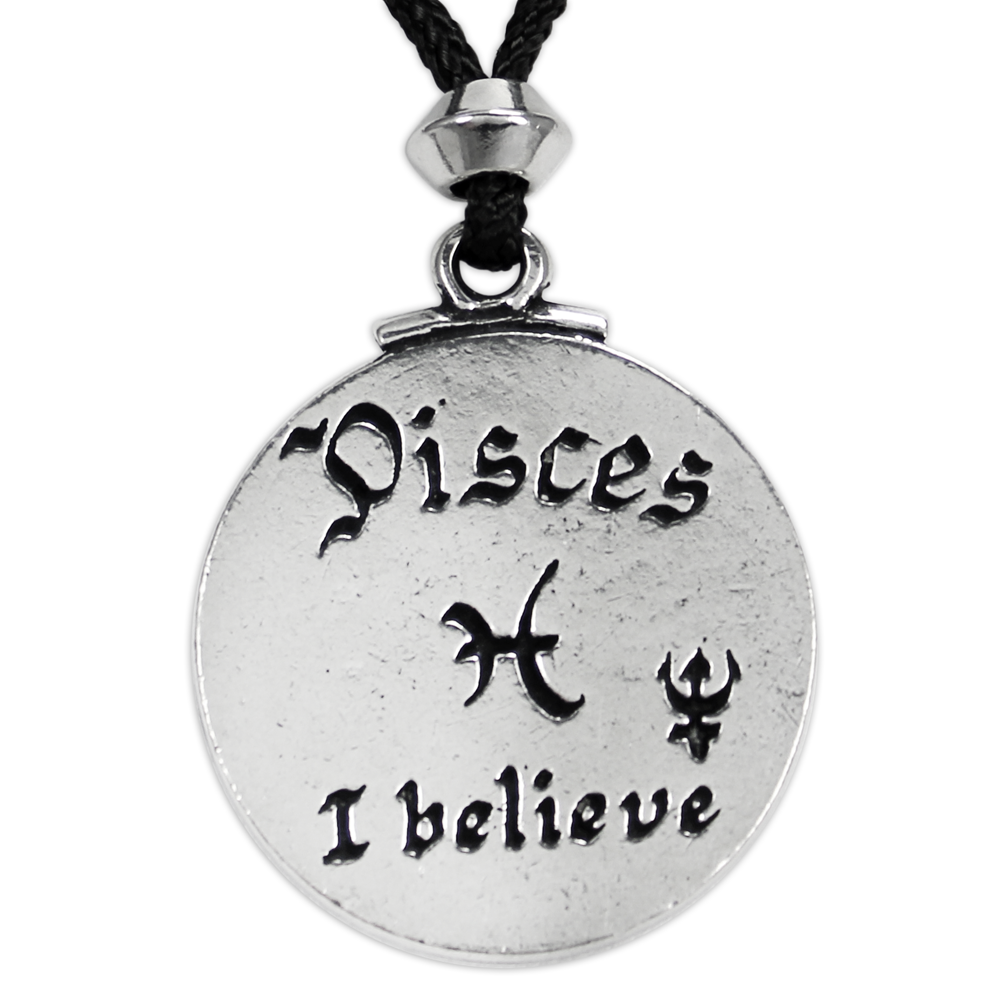 Pisces Necklace Pendant Zodiac Jewelry