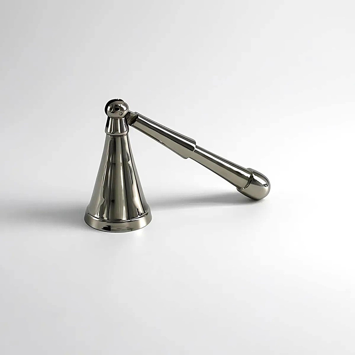 Nickel Candle Snuffer | Silver Tone | Wiccan Ritual Tool