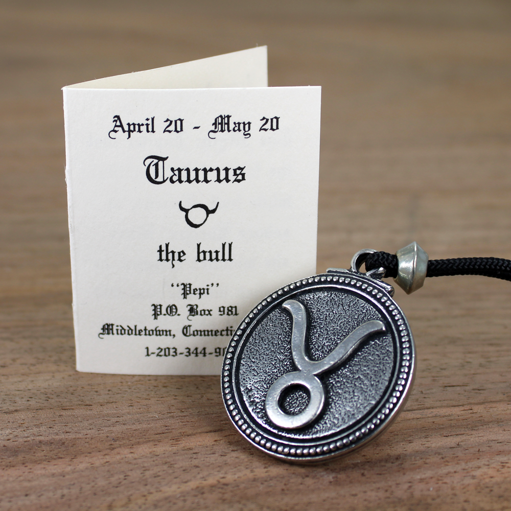 Taurus Necklace Horoscope Zodiac Jewelry