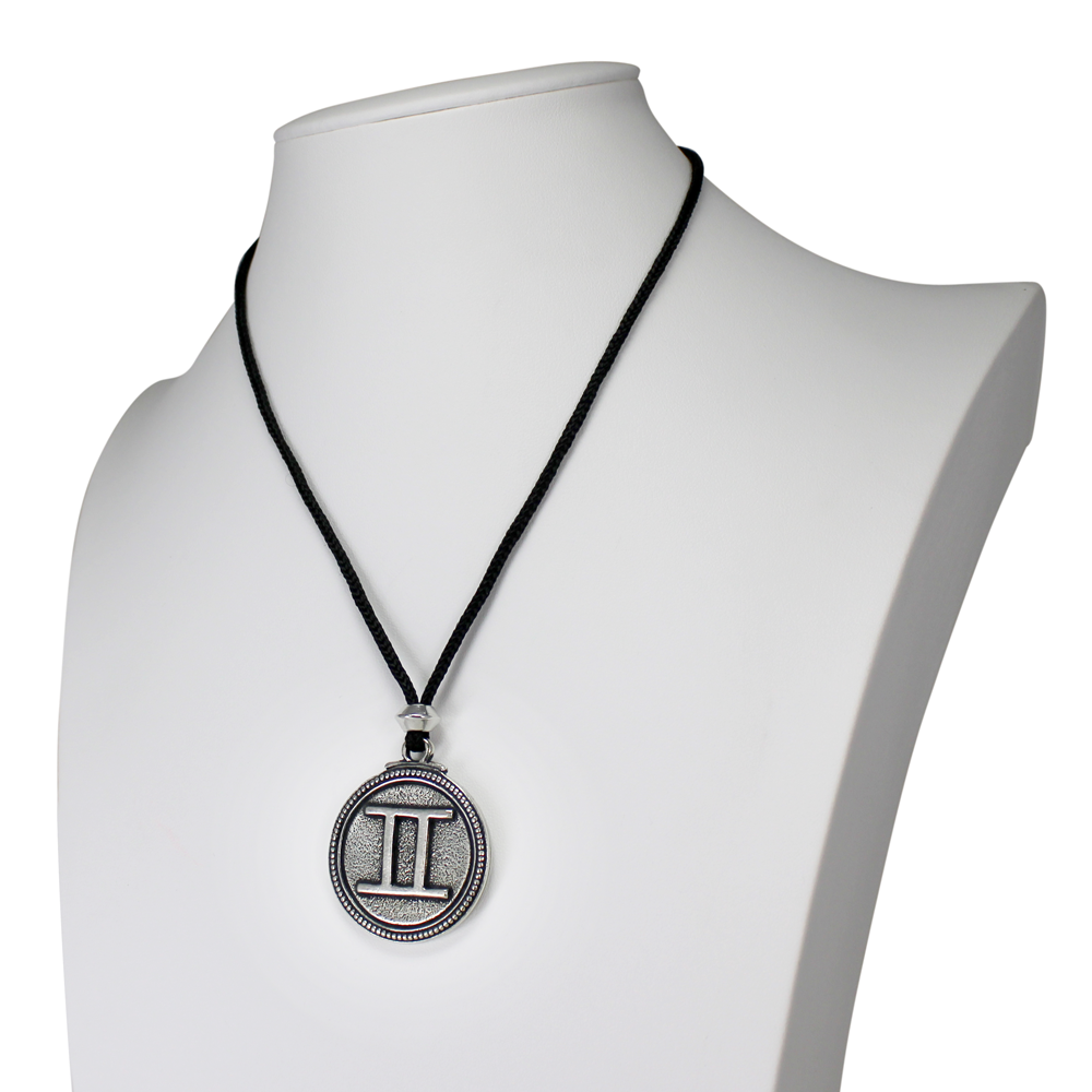 Gemini Necklace Pendant Zodiac Jewelry