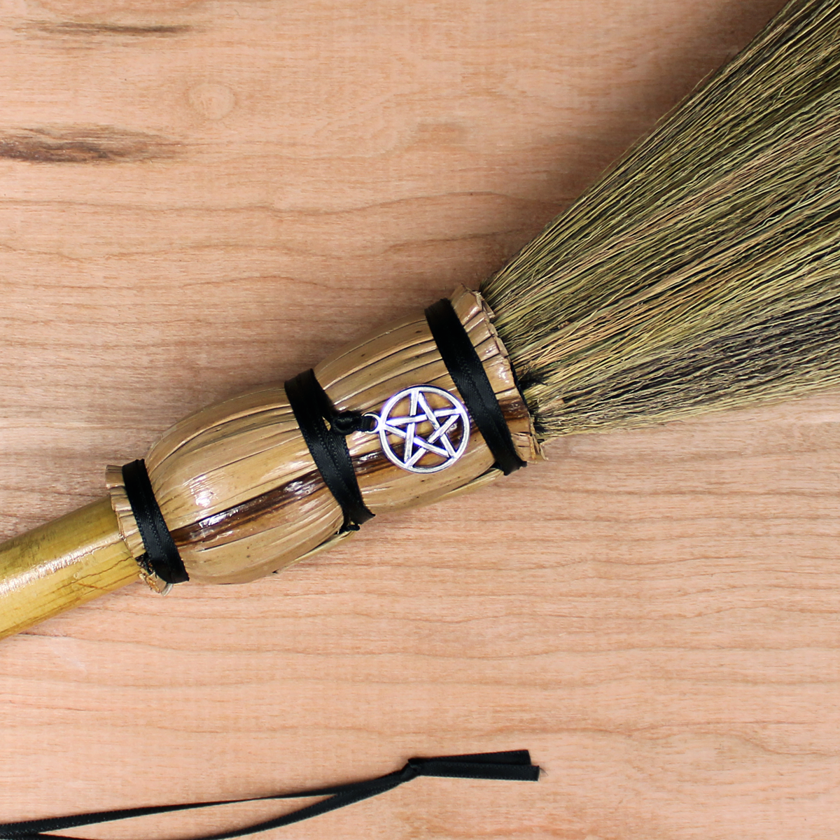 Wicca Besom Witches Broom  Handcrafted Wiccan Altar Supplies Witchcraft Ritual Tools Witch Shop Pagan Store