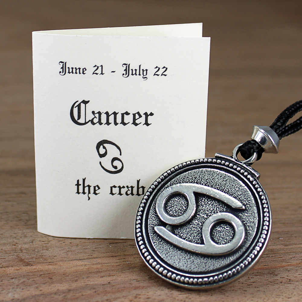 Zodiac Jewelry Horoscope Cancer Necklace