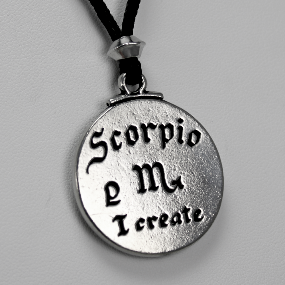 Zodiac Jewelry Scorpio Necklace Pendant