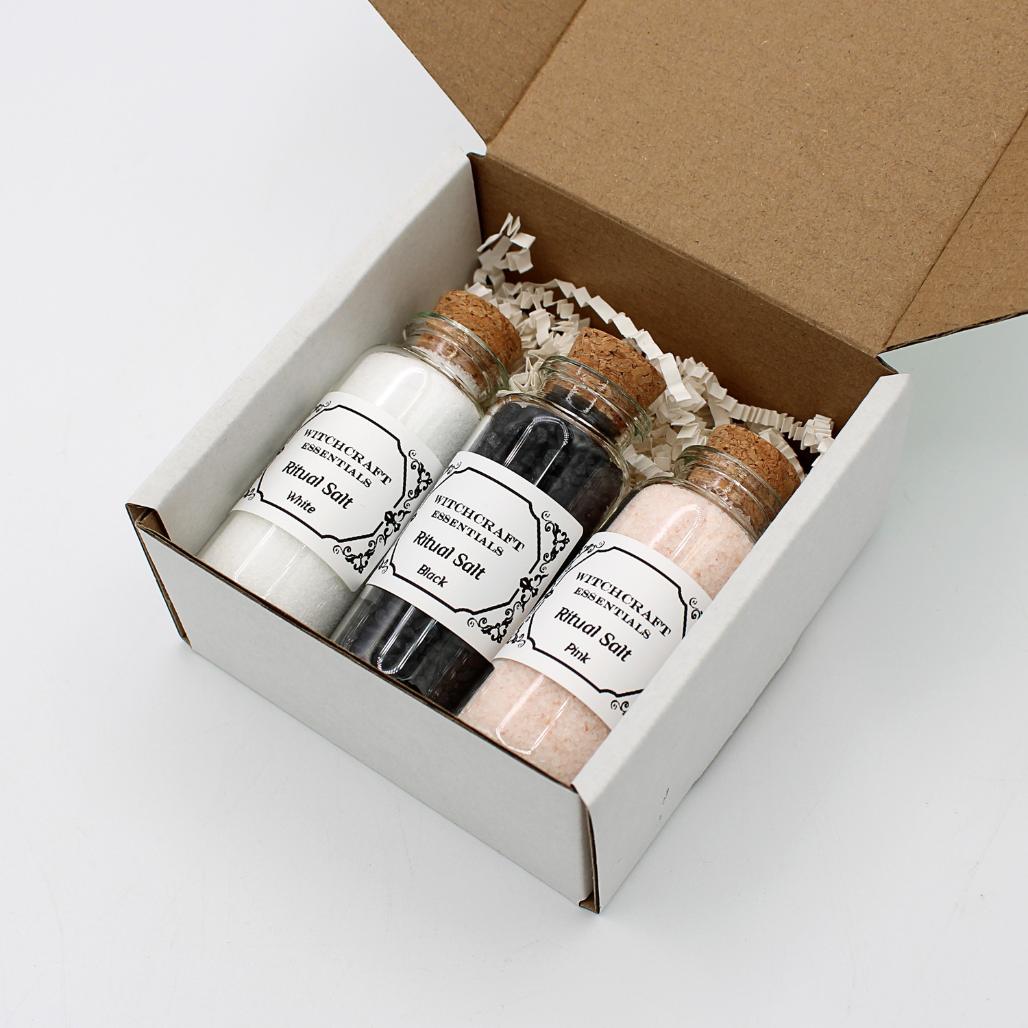 Ritual Salts Starter Kit, Witchcraft Essentials Ritual Salts, Witches Salts Set | Witches Salts | Witch's Salt | Spell Salts | Black Salt | Witches Salts Starter Kit