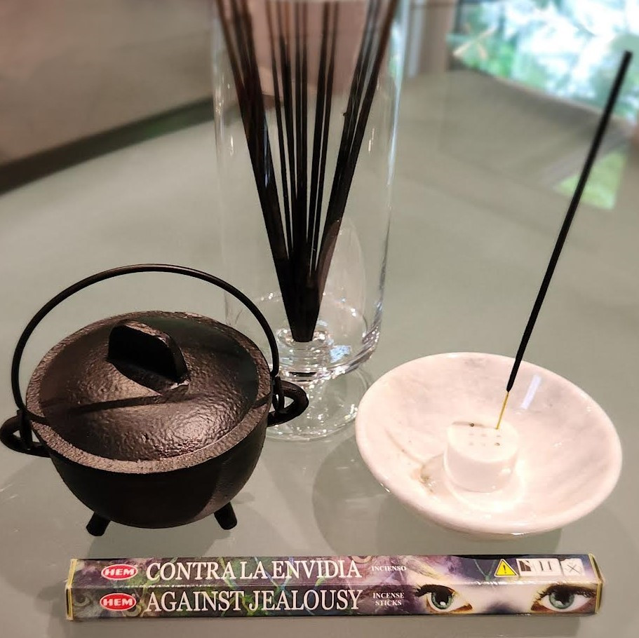 Protection Incense Set Witchcraft Kit Spell Kit Witch Supplies Witchy Gifts Pagan Wiccan Items Witch Items