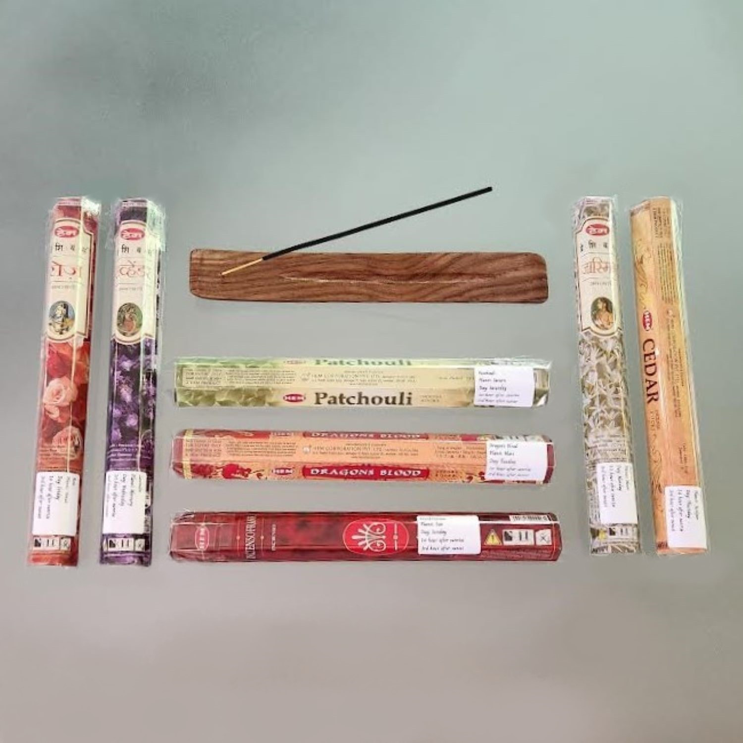 Daily Planetary Ritual Incense Kit  New Age, Metaphysical, Spiritual Supplies Incense for Talismans Key of Solomon Incense Kit