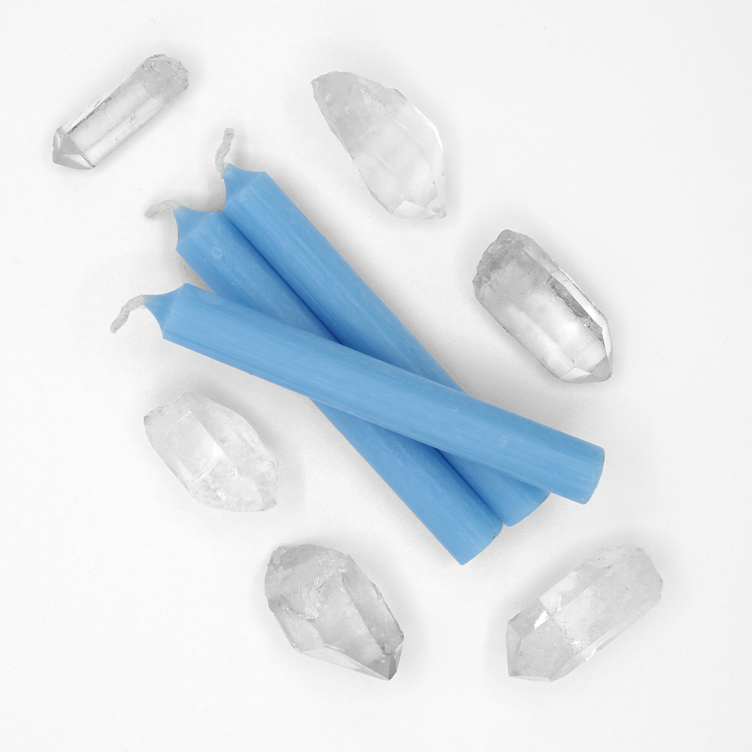 Bagged Candle - blue Magick Spell Candles Witch witchcraft supplies, altar supplies, witchcraft store, witch shop online, buy witch supplies