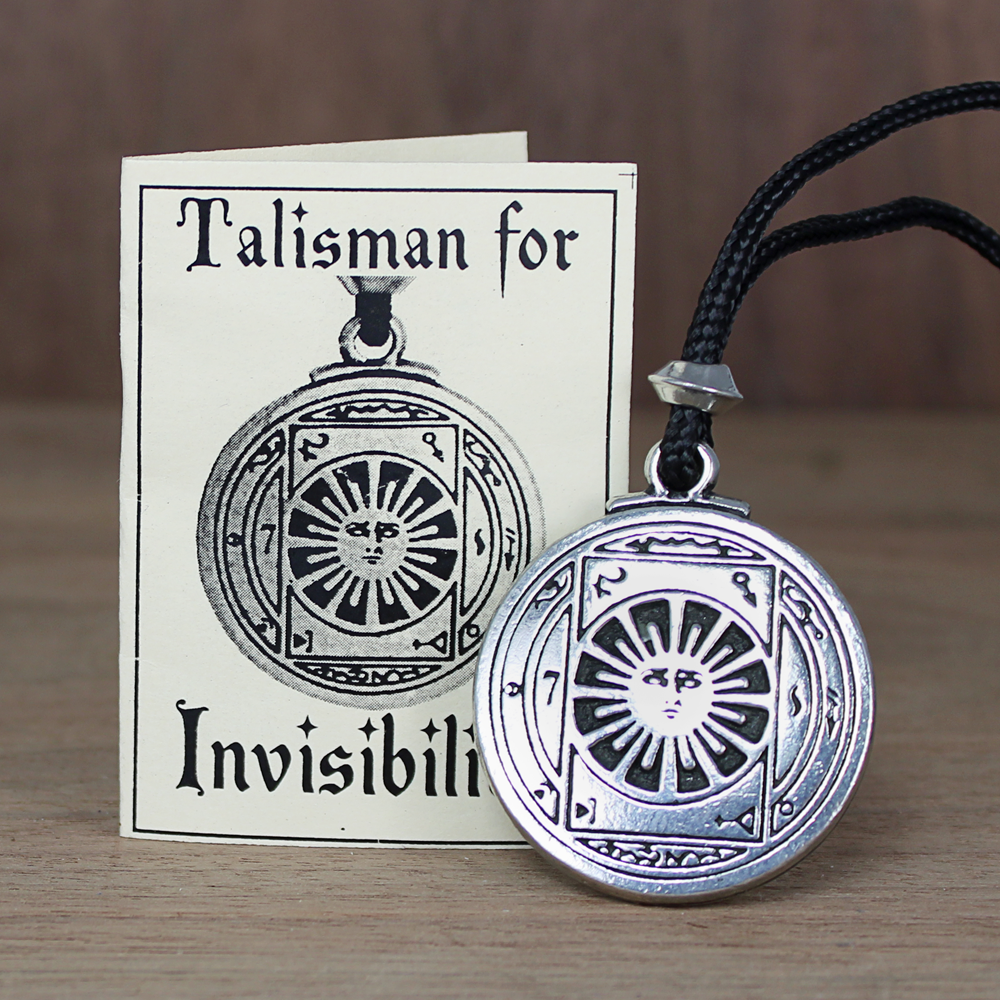 Talisman For Invisibility Amulet Jewelry Wiccan Pagan Jewelry