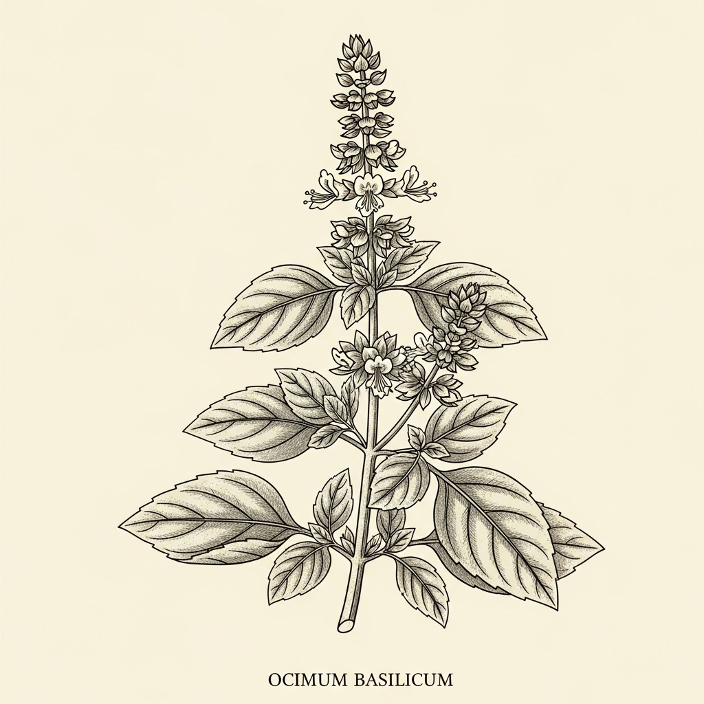 Basil - Apothecary Herb Bag | Witchcraft Essentials | Botanicals for Spells and Ritual Work | Witch Store Supplies