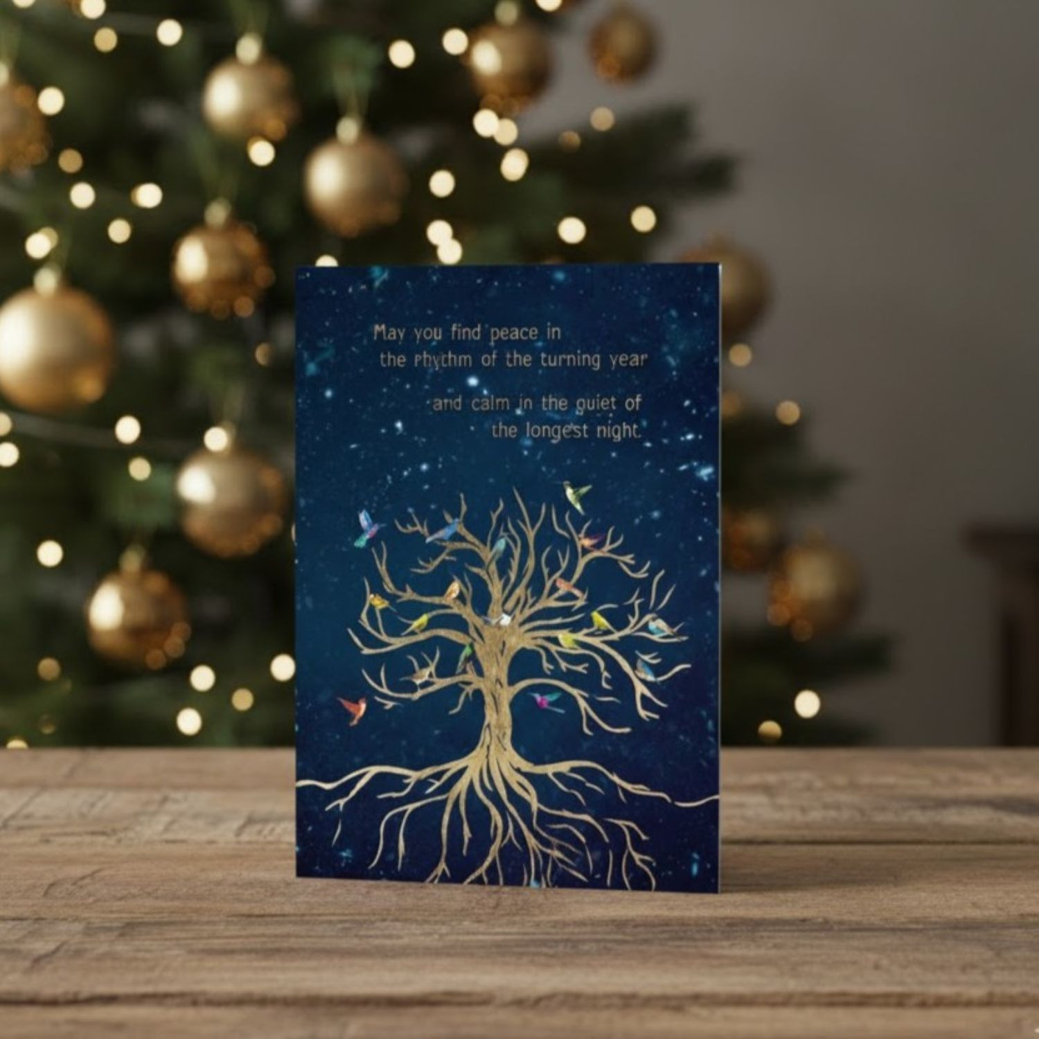 Tree of life Greeting Card |  Yule Gift Idea | Celtic Wiccan Gift | Witchy Gift Idea | Pagan Gift Shop Supplies | Winter Solstice Present | Pagan Altar Decor