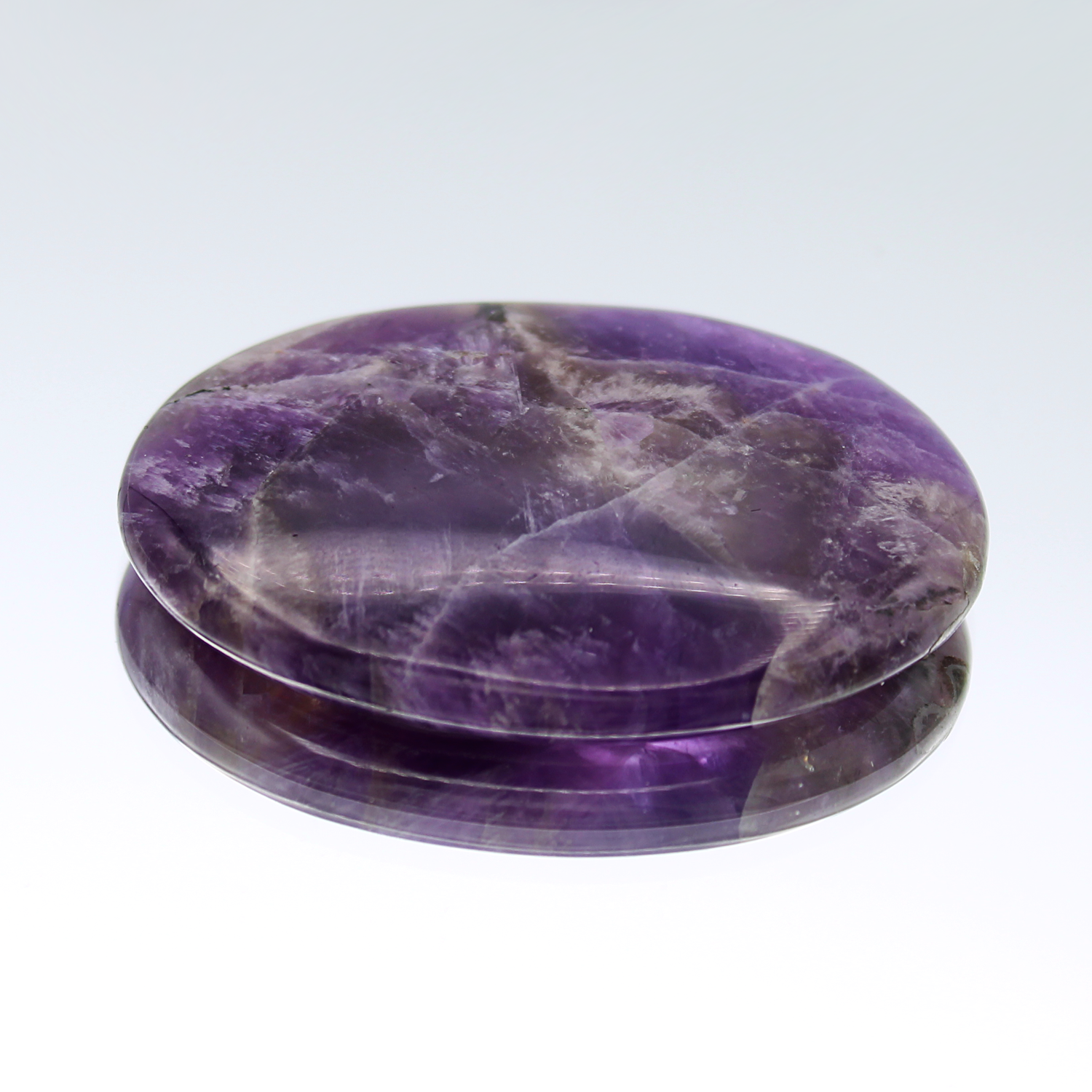 Amethyst Worry Stone Wiccan Healing Crystal Witchcraft Supplies Pagan Altar Tools Crystal Spells Ritual Supplies