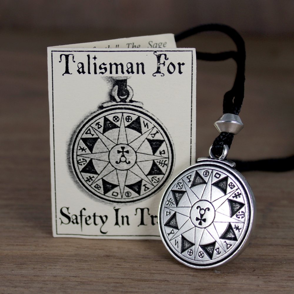 Talisman For Safety in Travel Amulet Witch & Samhain Jewelry